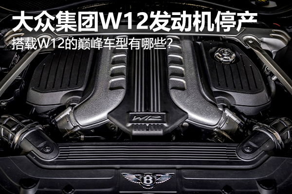 大众集团W12发动机正式停产 搭载W12的巅峰车型有哪些？