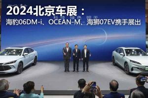 2024北京车展：海豹06DM-i、OCEAN-M、海狮07EV携手展出