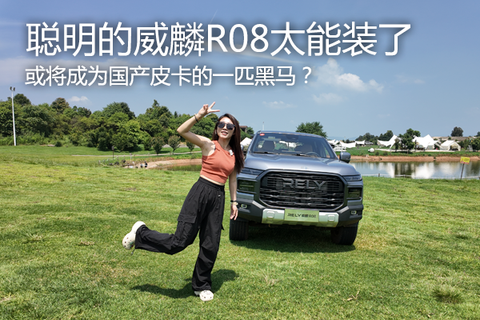 聪明的威麟R08太能装了，国产皮卡的一匹黑马？