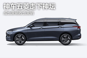 成也營銷敗也營銷，神車五菱走下神壇