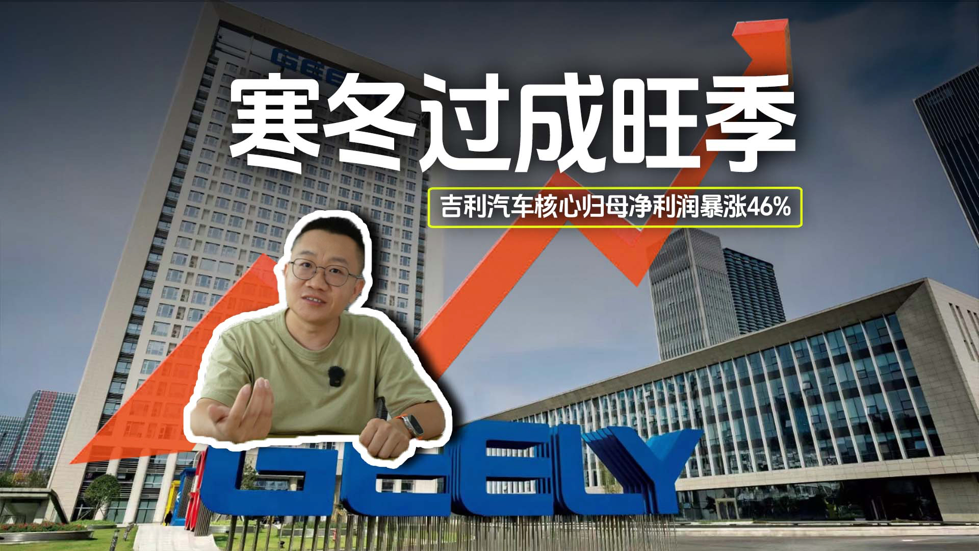 把寒冬过成旺季 吉利汽车核心归母净利润暴涨46%
