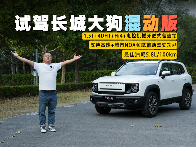 油耗是惊喜，试驾长城大狗混动版