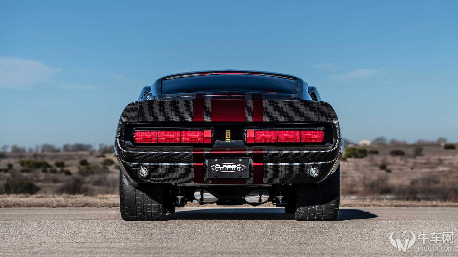 190万谢尔比gt500cr机械增压动力800匹812牛米全车碳车身