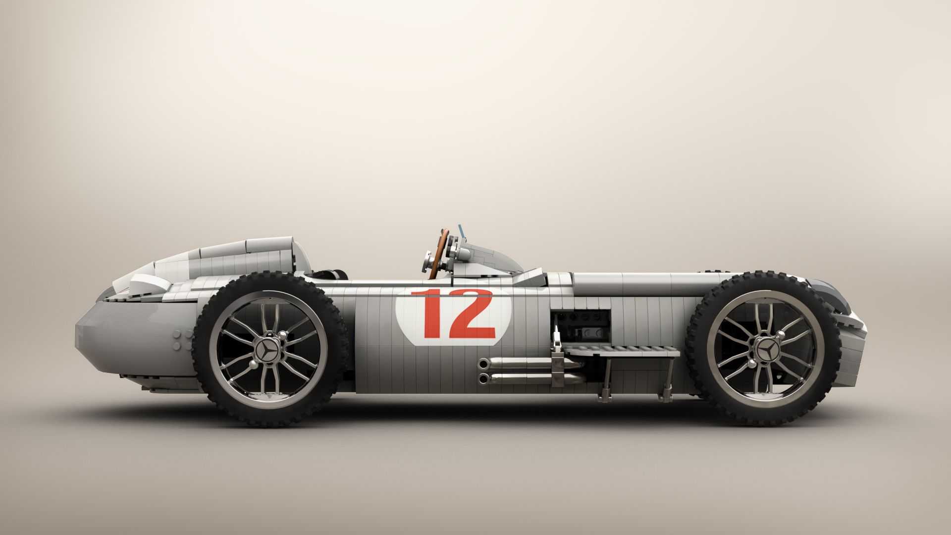 1.8亿人民币的f1赛车 经典奔驰f1赛车或推乐高版本