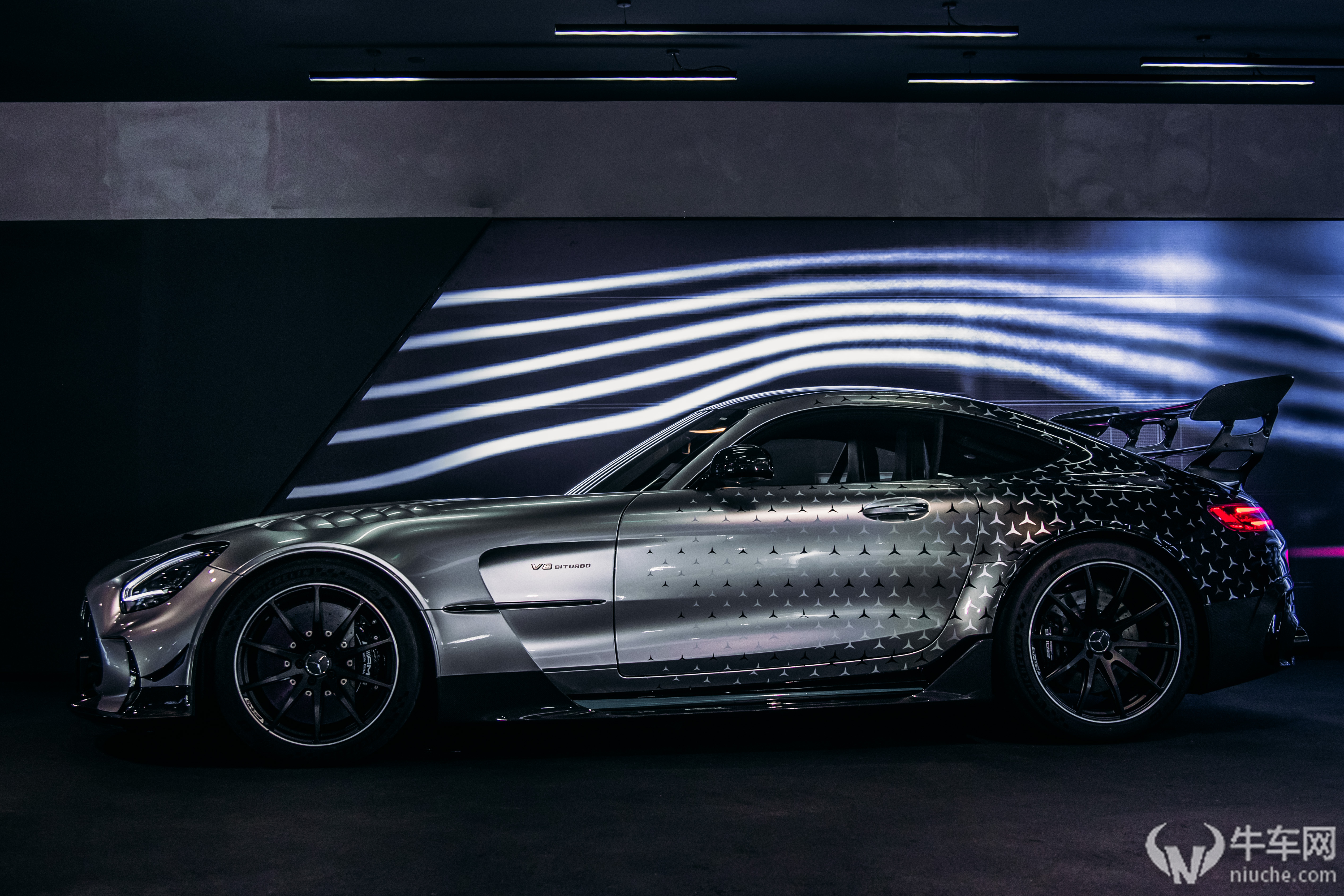 国内amggtblackseries亮相实拍限量7台动力730匹800牛米