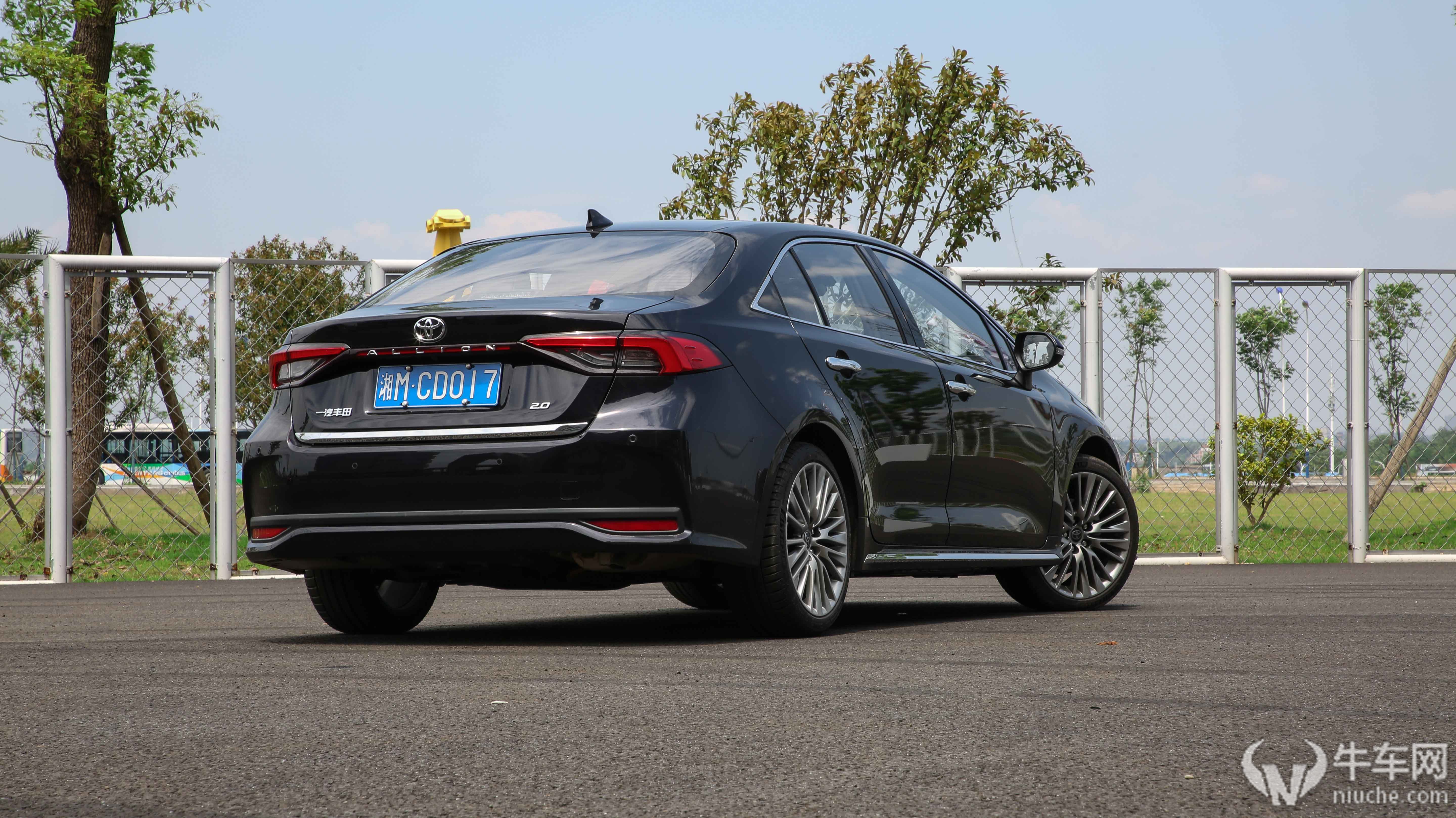 越级的不仅仅是车身尺寸试驾一汽丰田allion亚洲狮