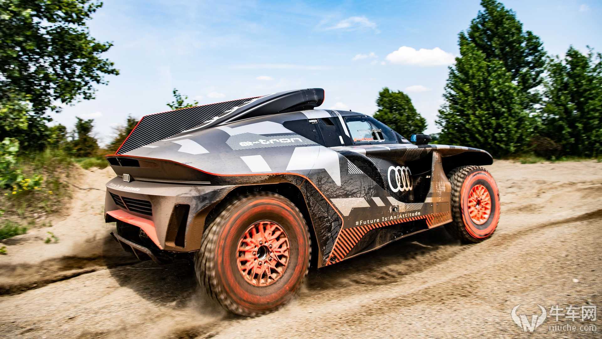 奥迪推电动达喀尔赛车 2.0t发动机为电池储能