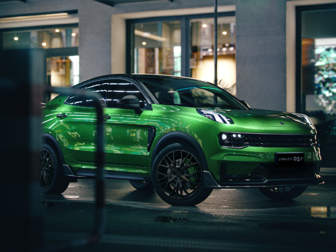 国产高性能绿魔领克05官图发布