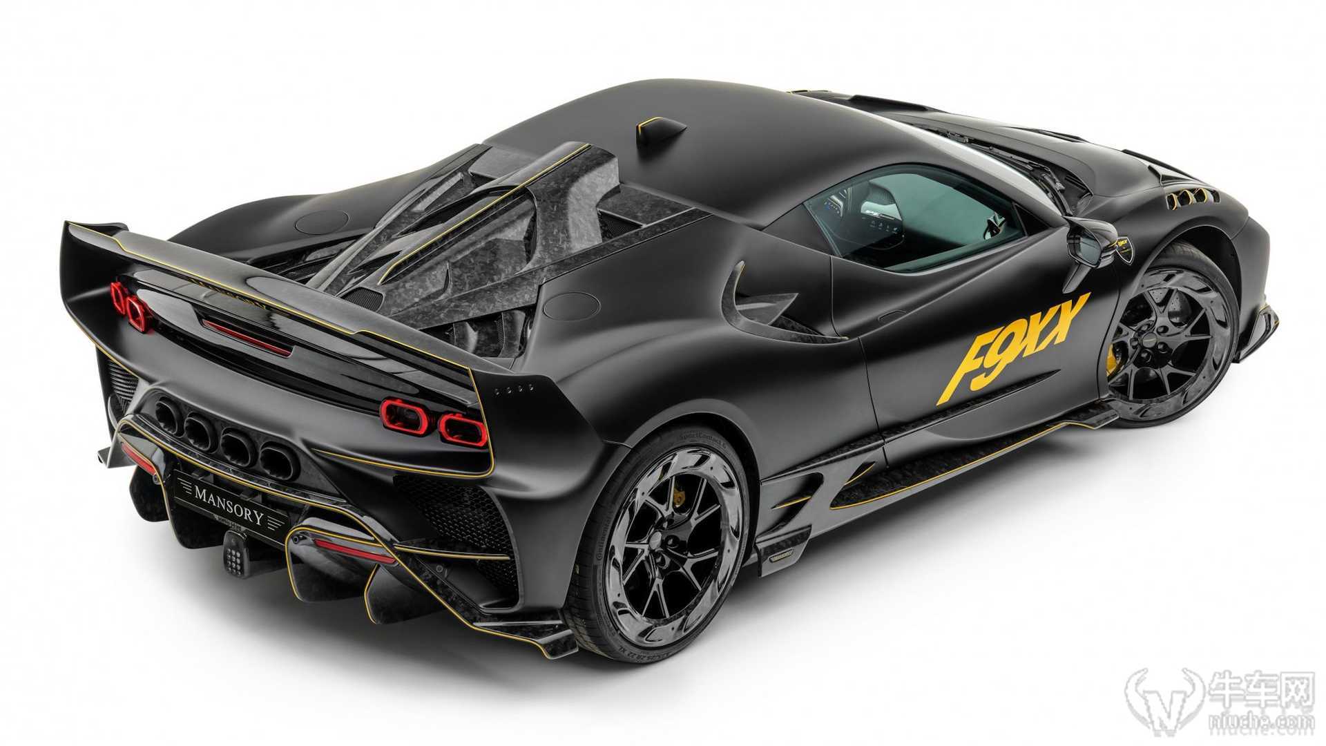 卖炭翁改装的法拉利sf90 1100匹尾翼更惊艳 - 牛车网