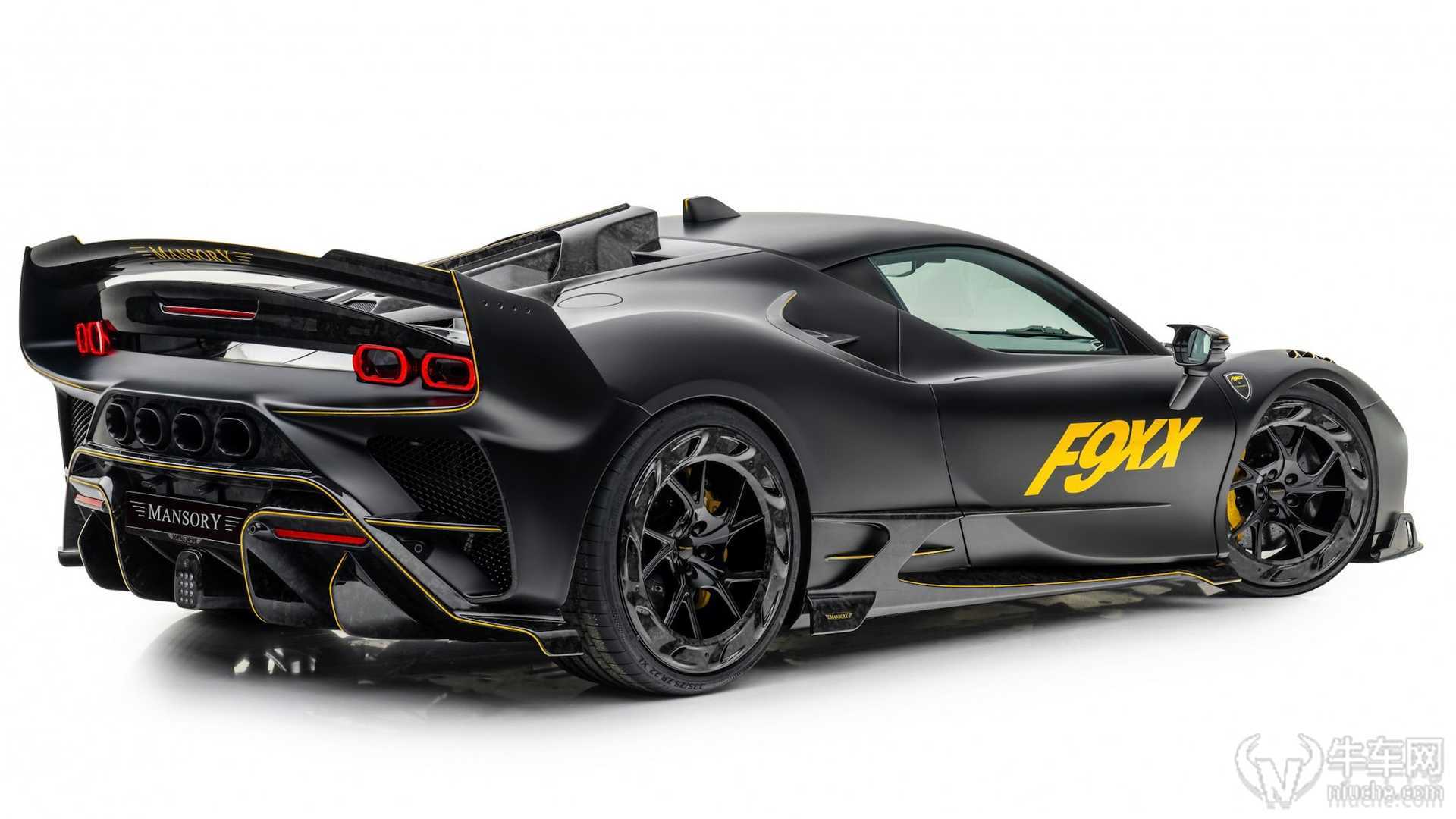 卖炭翁改装的法拉利sf90 1100匹尾翼更惊艳 - 牛车网