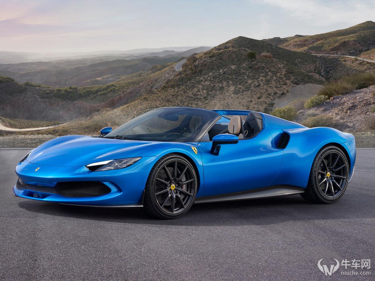 v6敞篷混动超跑法拉利296gts公布国内售价