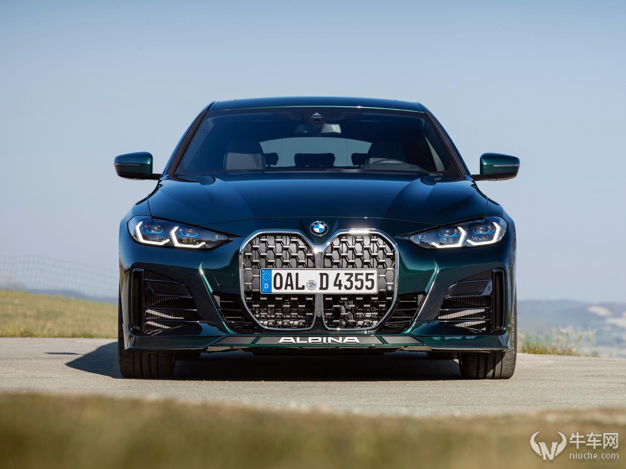 独特的高性能轿跑alpinad4sgrancoupe官图发布