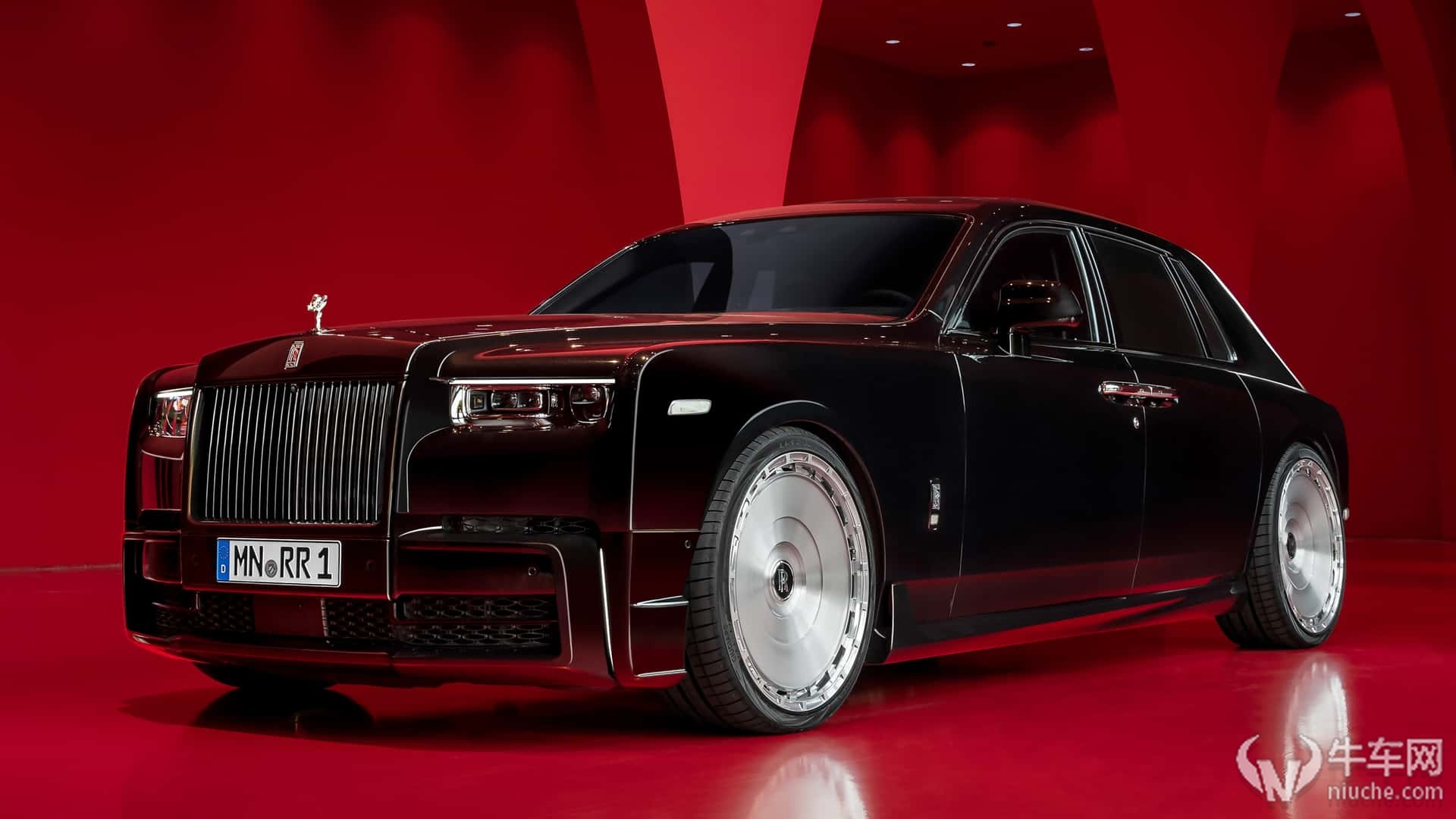 劳斯莱斯幻影的24寸轮毂 大佬玩车就看心情